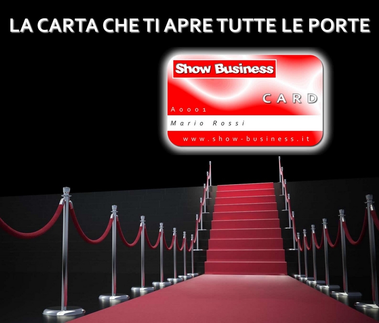 Show Business Card - Biglietti teatro, concerti, musical